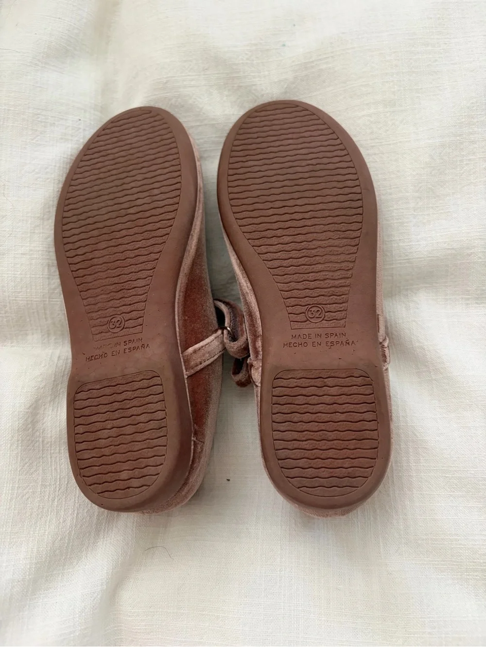 The Children's Place Velvet Mary Jane Shoes in Brown